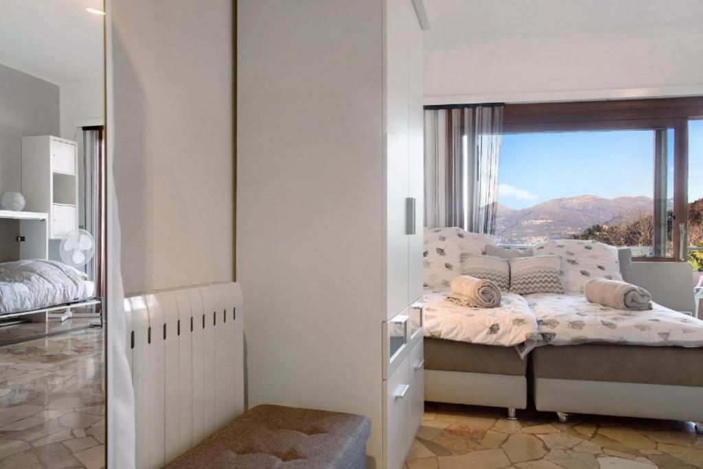 Ferienwohnung Studio Belvedere Brezzo 外观 照片