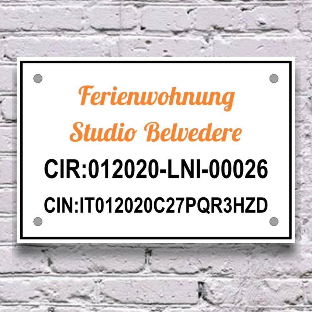 Ferienwohnung Studio Belvedere Brezzo 外观 照片